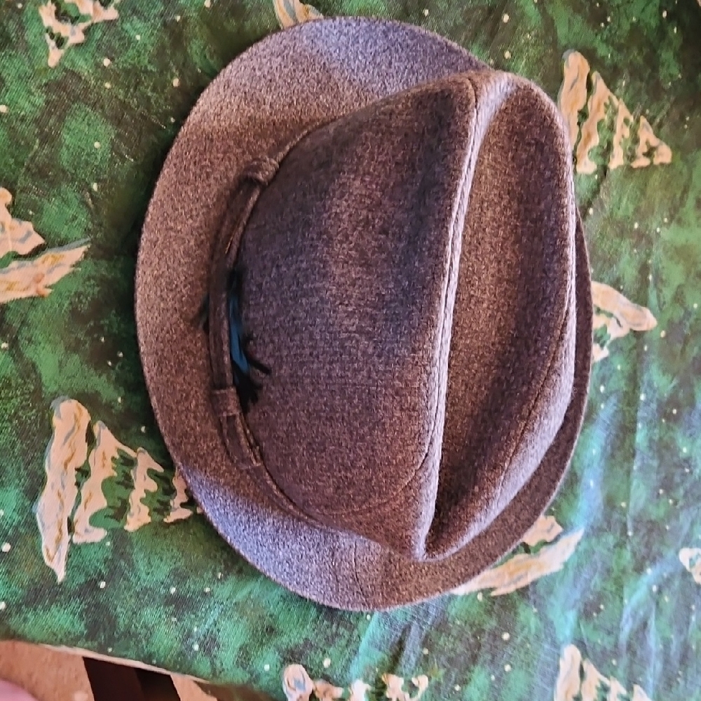 Stetson White and Black Fedora